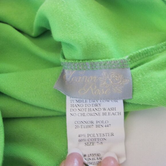 Eleanor Rose Boy's Collared Short Sleeve shirt Size 7-8 EUC - Picture 2 of 2